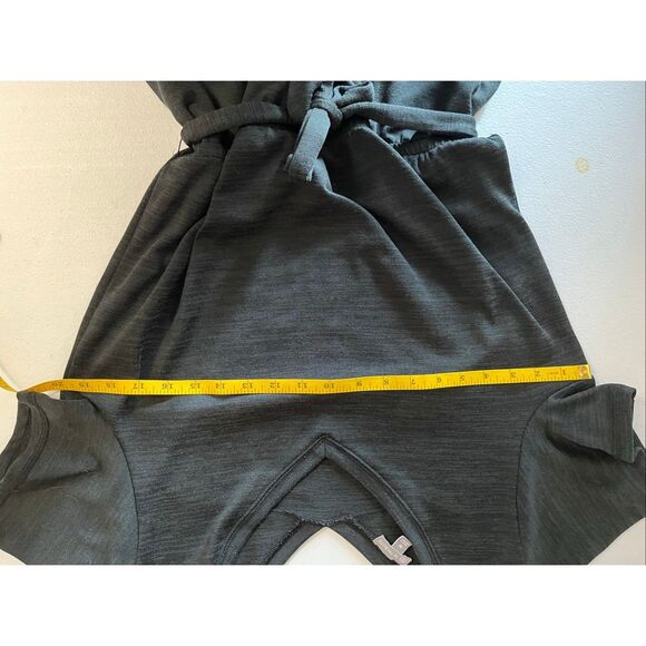 T for Talbot Navy Cropped Jumpsuit - M - Picture 8 of 9